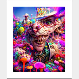 Fear And Loathing In Wonderland #20 Posters and Art